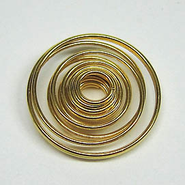 Spirale 21mm gold